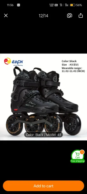 انلاين سكيت رولر سكيت roller skate inline skate