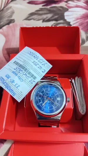 ساعة سواتش جديدة