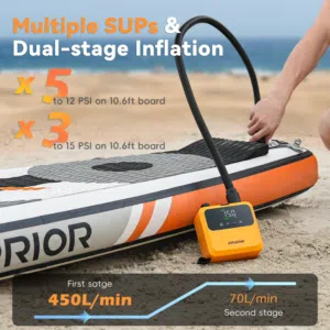 AIRBANK Electric Air Pump (Pulse Pro) مضخة هواء كهربائية لقوارب النفخ