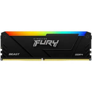 رامات جيمنج ديسكتوب KINGSTON FURY BEAST 8GB DDR4 3200MHz RGB GAMING RAM