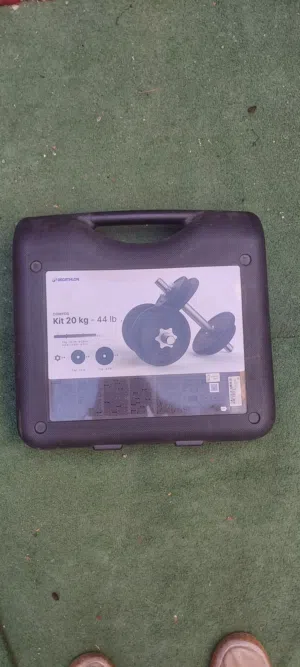 معدات رياضة مازلت جديدة