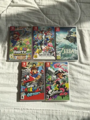 Nintendo Switch Games (6 Games for Sale)