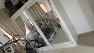 wardrobe with mirror all only 200 كبت بسعر ممتاز !!