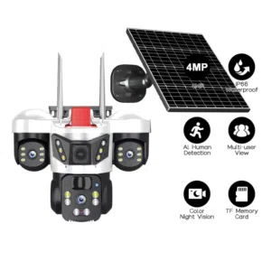 كاميرا مراقبة تعمل بالطاقة الشمسية