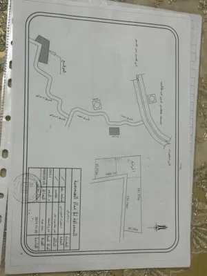 قطعة ارض للبيع في وادي الربيع
