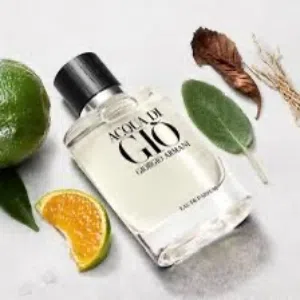 Giorgio Armani Acqua di Giò Eau de Parfum، وهو عطر رجالي مائي يتميز برائحة البحر والماندرين الأخضر.