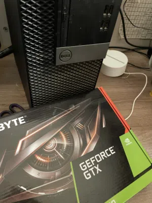 كمبيوتر جيمنج ودراسة مميز وسريع جداً  Dell OptiPlex 7040 tower (GTX 1650  4 g + M.2 SSD)