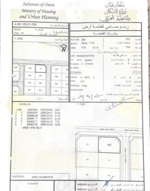 Residential Land for Sale in Muscat Bosher
