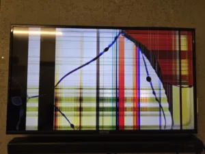 TCL 40 Inch this is Android tv display damage.