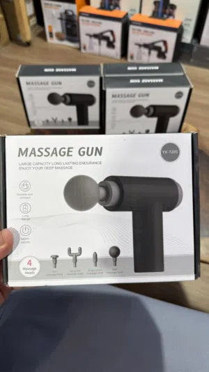 جهاز تدليك الجسم ، يحتوي على 4 رؤوس للتدليك جديد