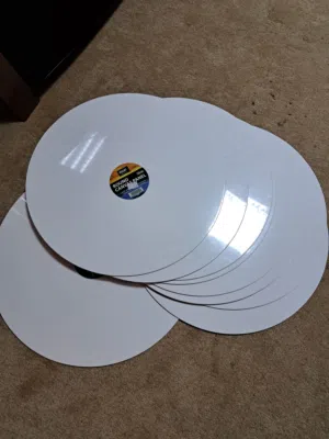 canvas panel round 50cm
