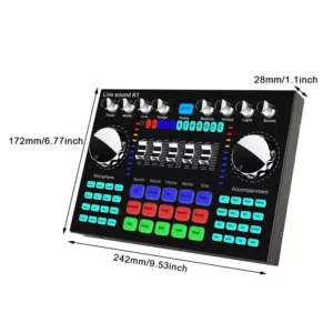 K1 multimedia sound card ( best quality) best selling.