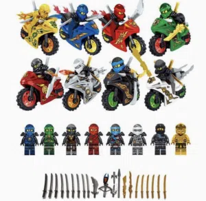 24Pcs Ninja Core Minifigure Combo Pack