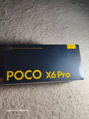 للبيع poco x6 pro بحالة ممتازة جدا بجميع الملحقات