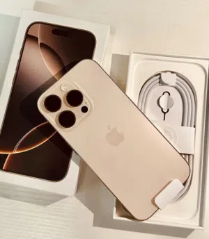 فرصة ذهبية –  برو ماكسiPhone 16 بحالة الوكالة