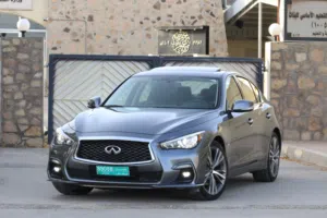 انفنتي Q50 سجنتشر بدون حادث وممشى قليل جدا