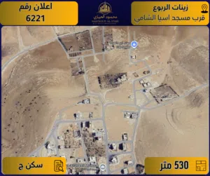 Residential Land for Sale in Amman Zinat Al-Rubue