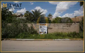 قطعة ارض في منطقة حي الجهاد /الاطباء قرب شارع المطار