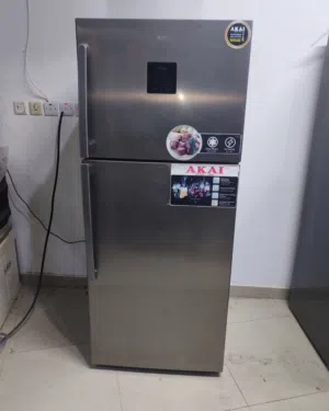 Akai refrigerator 500 l delivery and warranty توصيل وضمان ثلاجة أكاي سعة 500 لتر
