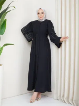 عبايه تركية مقاس 42الى52