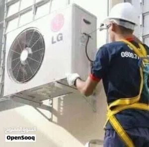 فني فك وتركيب مكيفات بجميع الأنواع وتعبئة غاز وصيانة وتنظيف