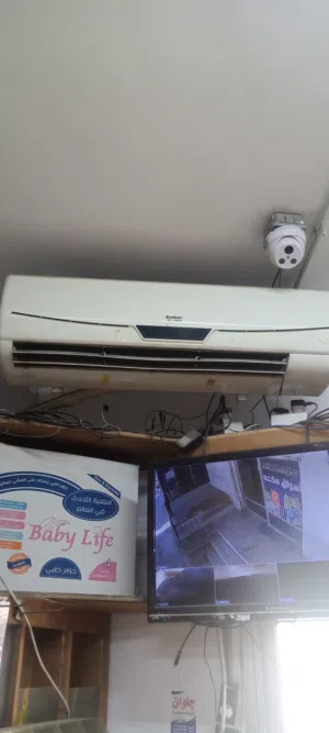 مكيف نظيف شغال عالفحص