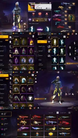 Free Fire Accounts and Characters for Sale in Al Dakhiliya