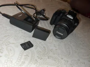 Canon EOS 4000D DSLR Camera with 18-55mm Lens, Battery & Charger