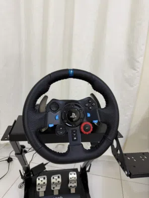 For Sale: Logitech G29 Racing Wheel + Pedals + Stand (PS5/PS4/PC) للبيع مقود لوجيتيك