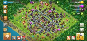 حساب كلاش اوف كلانس مرتب للبيع بسعر مميز،