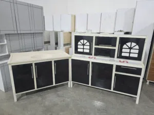 ما عليك بس  احجز والطلب يوصل لباب بيتك .. كاونتر ارضي وملحق مترونص مع  سنك متر و20 مرمر