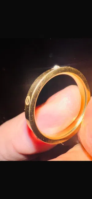 خاتم كارتير الاصلي المرصع بالالماز