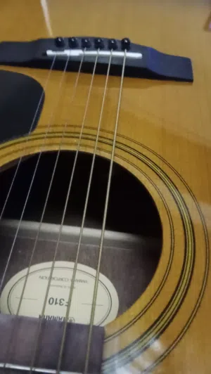 Yamaha electric acoustic guitar f 310 no single buzz or scratch