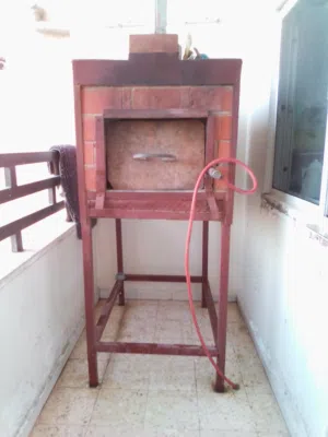 فرن غاز حجري حراري معزول بصوف حراري بالكامل خاص ب البيتزا والمعجنات للبيع بشكل مستعجل