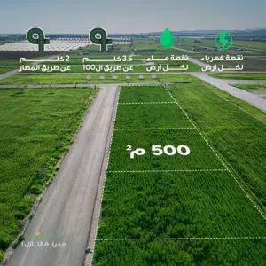Residential Land for Sale in Amman Airport Road - Manaseer Gs