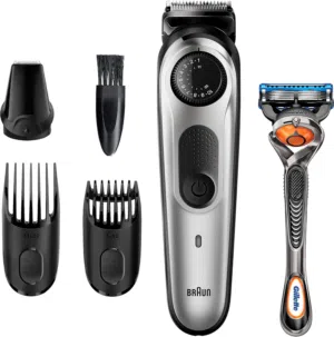 ماكنة حلاقة براون 39 درجه بطارية ليثيوم braun trimmer