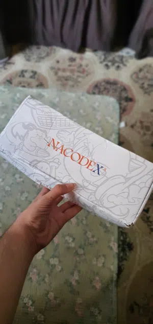 كيبورد من شركه Ajazz نسخه Nacodex لون ابيض