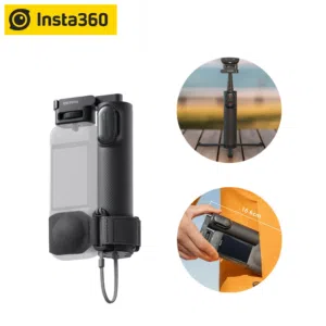 NEW-Insta 360 Foldable 2-in-1 Selfie Stick (1/4" Mount) With Remote