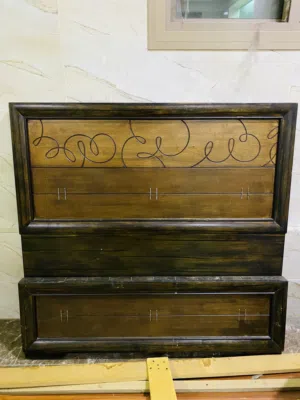 Double Bed with Mattress for Sale