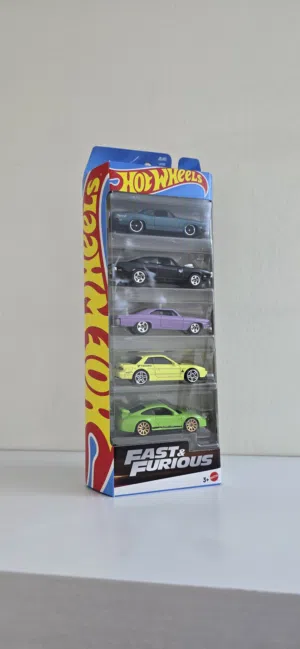 Hot Wheels  Fast and furious pack 5 cars