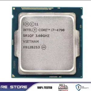معالج إنتل مستعمل Intel Core i7-4790 بسرعة 3.60GHz بحالة ممتازة