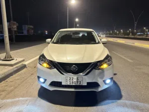نيـسان سنترا تجميع صين سياره جديده كلش ماشي 7 سياره فول عدهه الفتحه كشنات جلد حساس خلفي امامي كامره