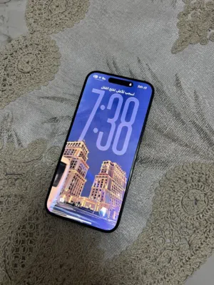 iPhone 15 pro max 256GB مش مفتوح ولا مصلح مدخل خط