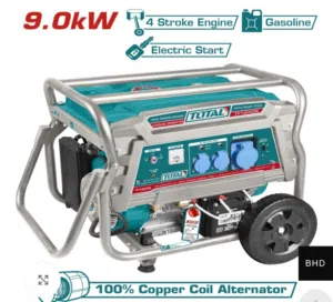 Total generators available. 9kv