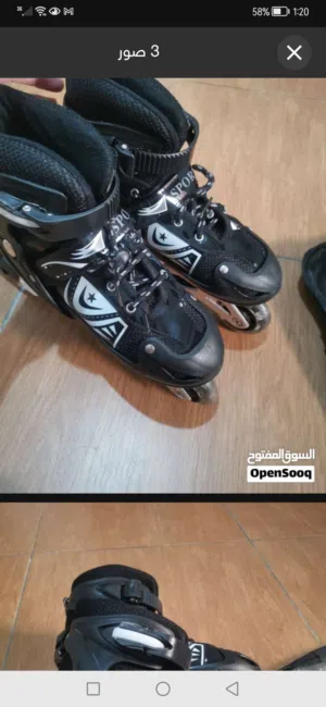 حذاء سكيت شبه جديد