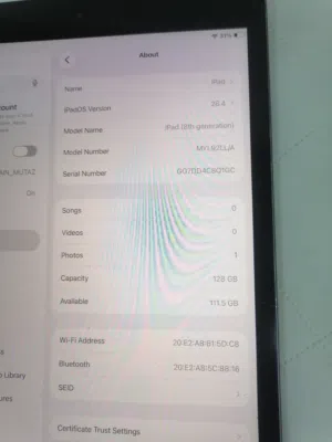 Apple iPad 8 128 GB in Aqaba
