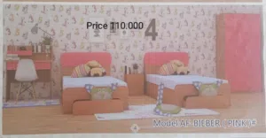 طقم غرفة نوم مفرد جديد تمامًا مع مرتبة Brand New Single Bed Room Set with mattress Made In Thailand