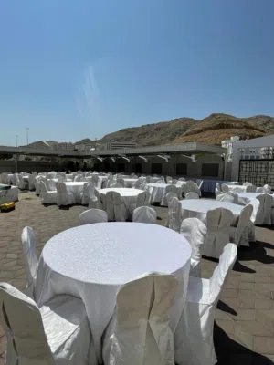 كراسي وطاولات للإيجار Chairs and tables for rent