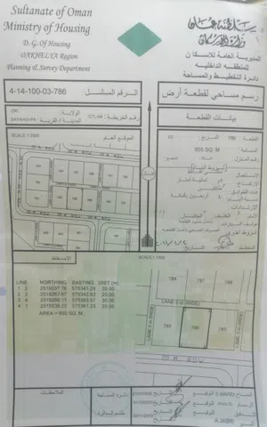 السياحي 3 ارض للبيع او للبناء