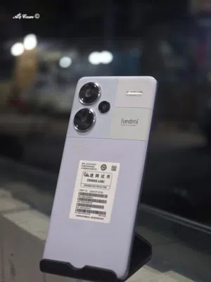 جوال ردمي نوت 13 برو بلس نضيف كررررت ولا فيه خدش وكانه ماااستخدم رقم واحد وتحت الفحص